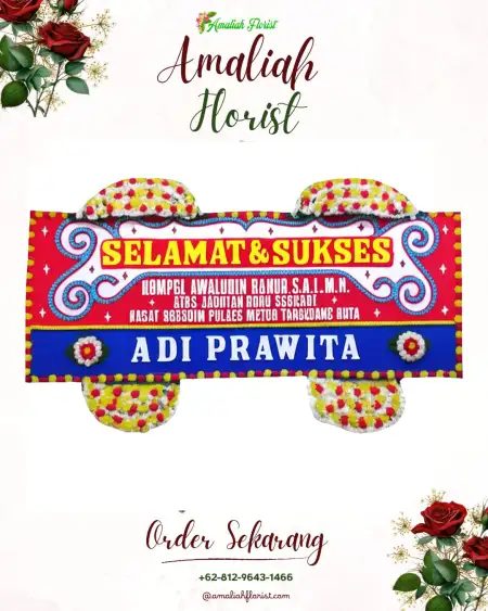 Papan Bunga Ucapan Selamat Cipadung